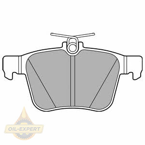 Delphi Колодки тормозные дисковые DELPHI LP2697 - Картинка 1