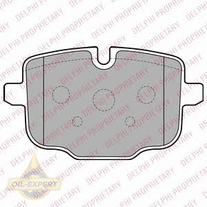 Delphi Колодки дискові гальмові DELPHI LP2246 - Заображення 1
