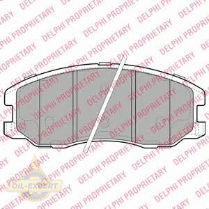 Delphi Колодки дискові гальмівні DELPHI LP1987 - Заображення 1