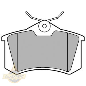 Delphi Колодки дискові гальмові DELPHI LP0565 - Заображення 1