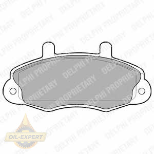 Delphi Колодки тормозные дисковые DELPHI LP766 - Картинка 1