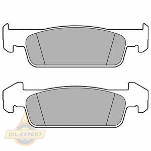 Delphi Колодки дискові гальмові DELPHI LP2663 - Заображення 1