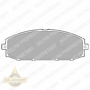 Delphi Колодки тормозные дисковые DELPHI LP1305 - Картинка 1