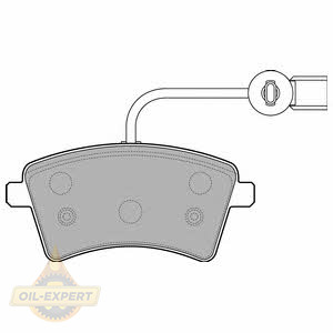 Delphi Колодки дискові гальмові DELPHI LP2504 - Заображення 1