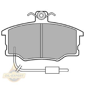 Delphi Колодки тормозные дисковые DELPHI LP0569 - Картинка 1