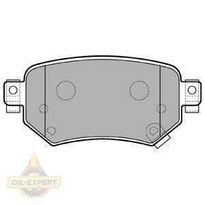 Delphi Колодки дискові гальмівні DELPHI LP3234 - Заображення 1