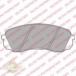 Delphi Колодки тормозные дисковые DELPHI LP2094 - Картинка 1