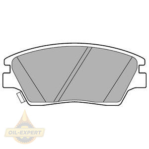 Delphi Колодки дискові гальмівні DELPHI LP3263 - Заображення 1