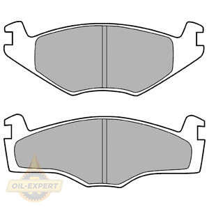 Delphi Колодки дискові гальмівні DELPHI LP0420 - Заображення 1