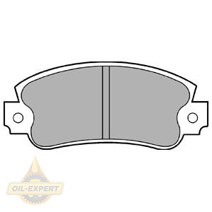Delphi Колодки дискові гальмові DELPHI LP0353 - Заображення 1