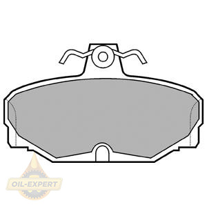 Delphi Колодки дискові гальмові DELPHI LP0507 - Заображення 1