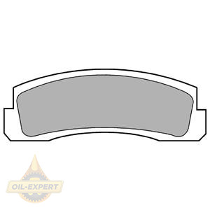 Delphi Колодки дискові гальмівні DELPHI LP0189 - Заображення 1