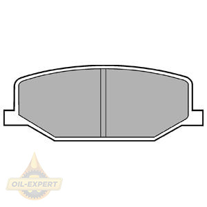 Delphi Колодки дискові гальмові DELPHI LP0527 - Заображення 1