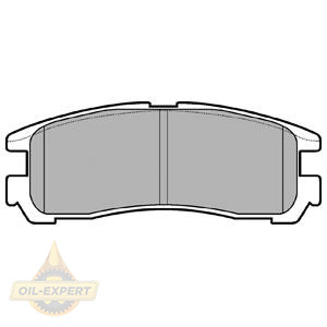 Delphi Колодки дискові гальмові DELPHI LP0955 - Заображення 1