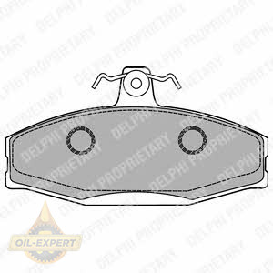 Delphi Колодки дискові гальмівні DELPHI LP1429 - Заображення 1