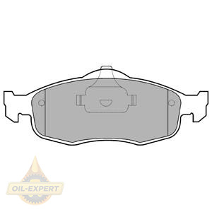Delphi Колодки дискові гальмові DELPHI LP0782 - Заображення 1