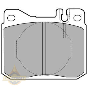 Delphi Колодки дискові гальмові DELPHI LP0221 - Заображення 1