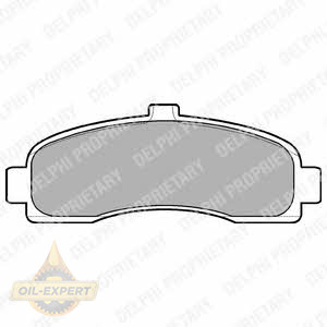 Delphi Колодки тормозные дисковые DELPHI LP779 - Картинка 1