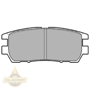 Delphi Колодки дискові гальмові DELPHI LP0954 - Заображення 1
