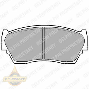Delphi Колодки тормозные дисковые DELPHI LP783 - Картинка 1