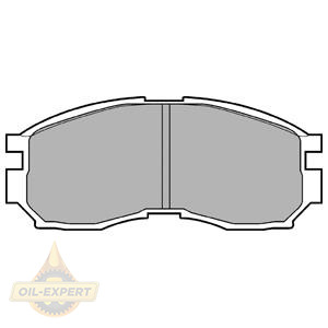 Delphi Колодки дискові гальмівні DELPHI LP0803 - Заображення 1