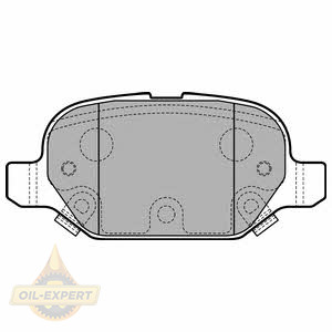 Delphi Колодки тормозные дисковые DELPHI LP2761 - Картинка 1