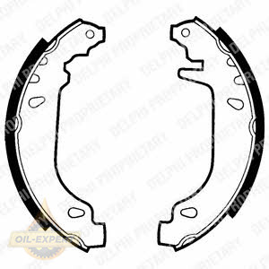 Delphi Колодки тормозные барабанные DELPHI LS1404 - Картинка 1