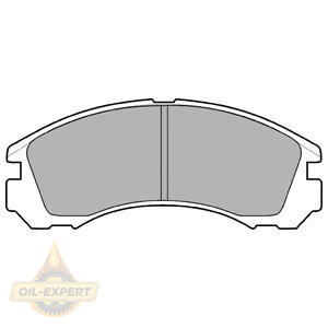 Delphi Колодки дискові гальмові DELPHI LP0871 - Заображення 1