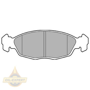 Delphi Колодки дискові гальмівні DELPHI LP0702 - Заображення 1