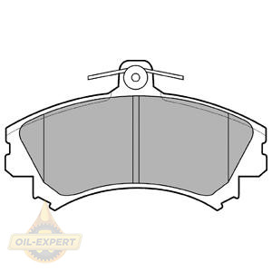 Delphi Колодки дискові гальмові DELPHI LP0993 - Заображення 1