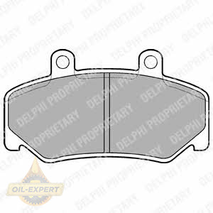Delphi Колодки тормозные дисковые DELPHI LP643 - Картинка 1