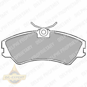 Delphi Колодки тормозные дисковые DELPHI LP668 - Картинка 1