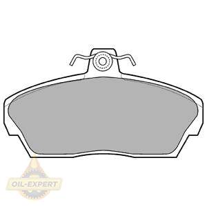Delphi Колодки дискові гальмові DELPHI LP0911 - Заображення 1