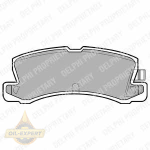 Delphi Колодки дискові гальмівні DELPHI LP611 - Заображення 1