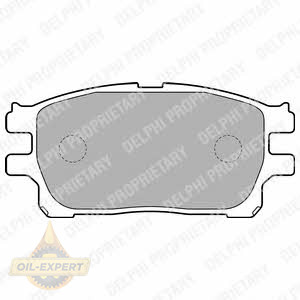 Delphi Колодки тормозные дисковые DELPHI LP1784 - Картинка 1