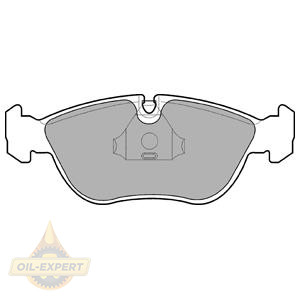 Delphi Колодки дискові гальмові DELPHI LP0839 - Заображення 1