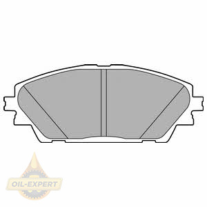 Delphi Колодки тормозные дисковые DELPHI LP2701 - Картинка 1