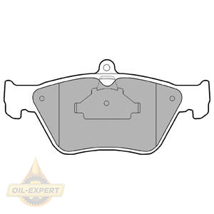 Delphi Колодки дискові гальмові DELPHI LP0873 - Заображення 1