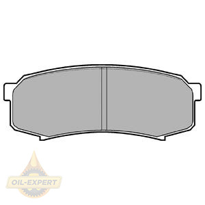 Delphi Колодки дискові гальмові DELPHI LP0963 - Заображення 1