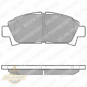 Delphi Колодки тормозные дисковые DELPHI LP940 - Картинка 1