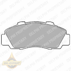 Delphi Колодки тормозные дисковые DELPHI LP872 - Картинка 1
