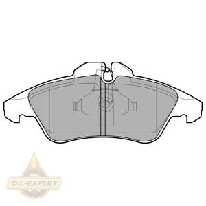 Delphi Колодки дискові гальмові DELPHI LP0980 - Заображення 1
