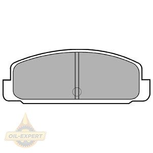 Delphi Колодки дискові гальмові DELPHI LP0401 - Заображення 1