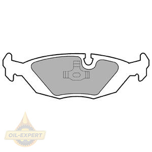 Delphi Колодки дискові гальмівні DELPHI LP0442 - Заображення 1