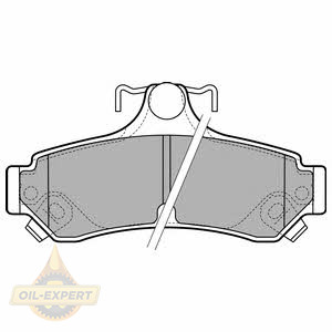 Delphi Колодки тормозные дисковые DELPHI LP2700 - Картинка 1
