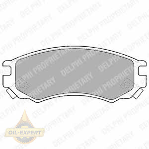 Delphi Колодки дискові гальмівні DELPHI LP1506 - Заображення 1