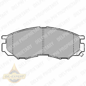 Delphi Колодки дискові гальмівні DELPHI LP1010 - Заображення 1