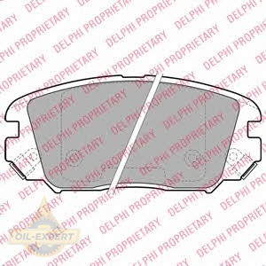 Delphi Колодки тормозные дисковые DELPHI LP1974 - Картинка 1