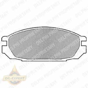 Delphi Колодки тормозные дисковые DELPHI LP983 - Картинка 1