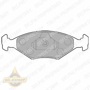 Delphi Колодки тормозные дисковые DELPHI LP1854 - Картинка 1
